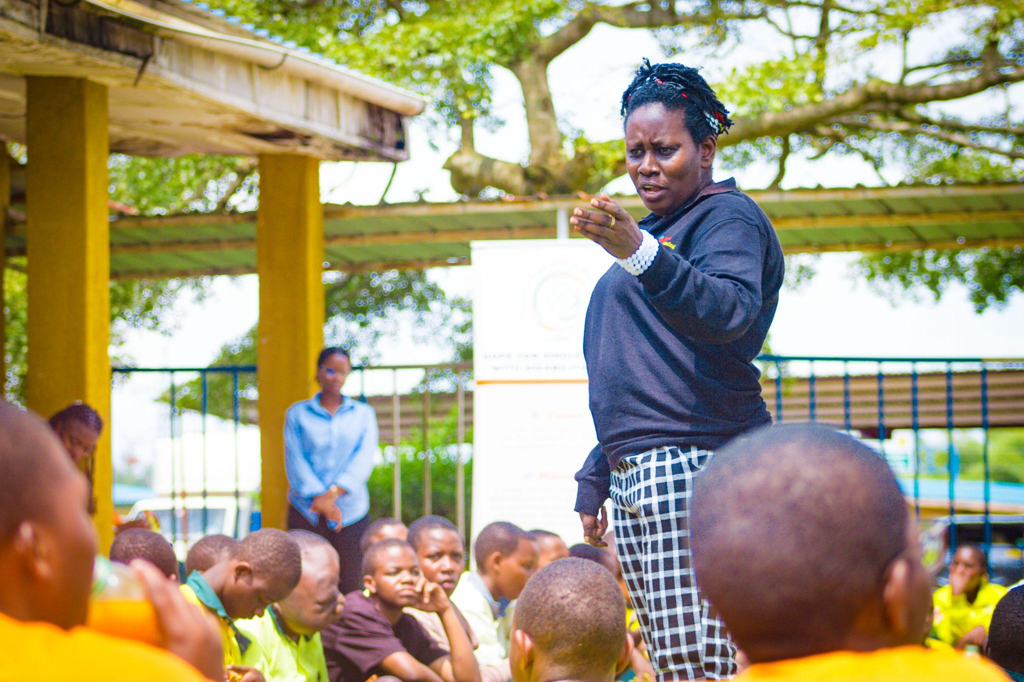 Community engagement session with girls and young women with disabilities