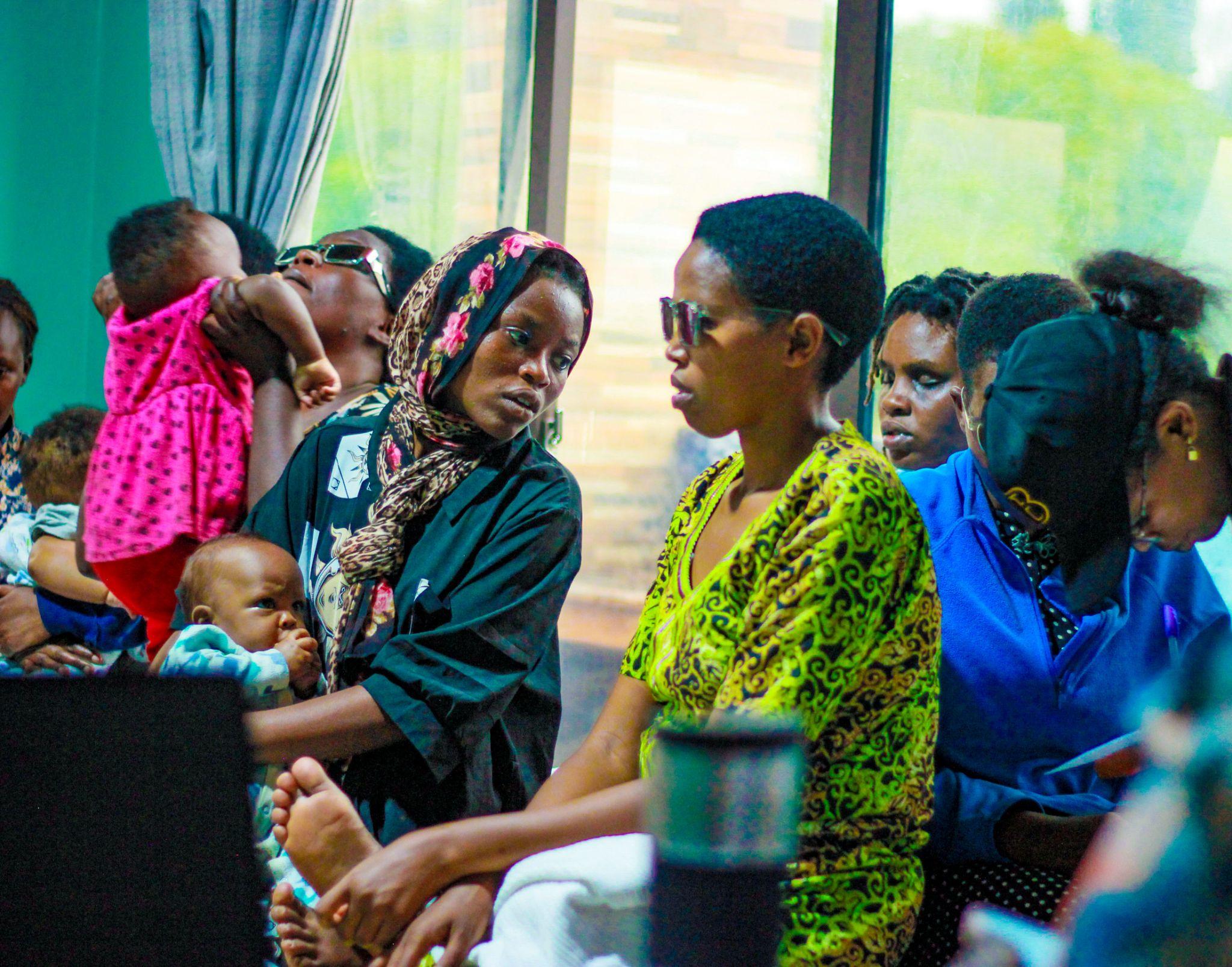 SRHR training for women and girls with visual impairments at Seeing Hands Rwanda